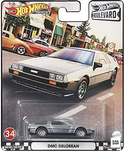 Dmc delorean minicar hot - delorean,