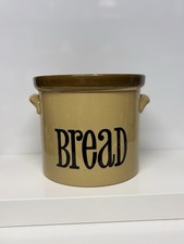 Rare 1970’s Vintage T.G. Green Granville Stoneware Bread Crock Bin No Lid
