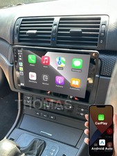 4+64G Android 15 Carplay Car Radio Stereo GPS FM For BMW 3 Series E46 1998-2006