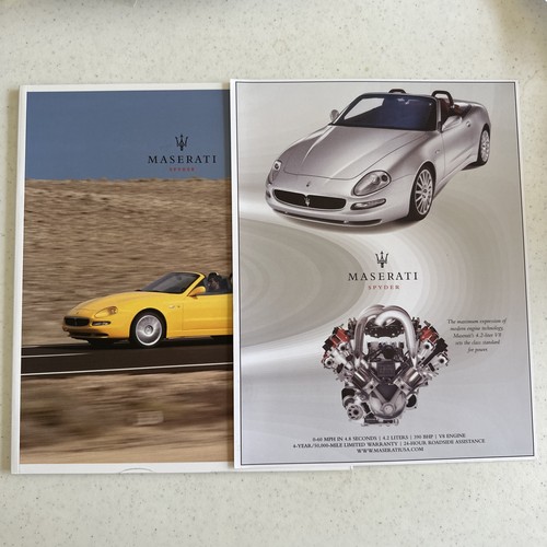 2004 maserati spyder car sales - car,
