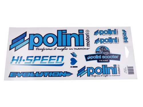 Polini scooter team sticker - polini,