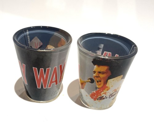 Elvis presley set shot - of,
