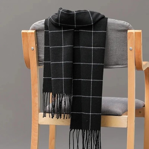Mens winter scarf cashmere - scarf,