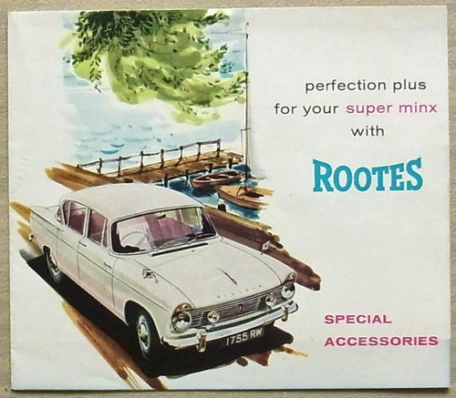 Hillman super minx rootes - super,