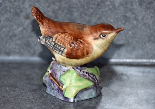 Royal worcester ceramic wren - ceramic,