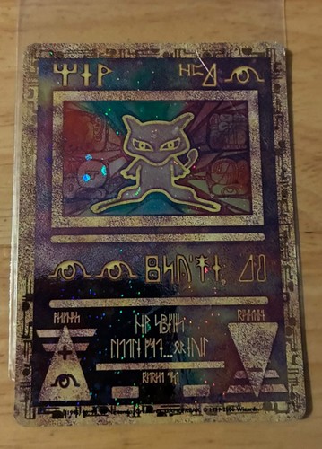 Ancient mew promo - mew, holo