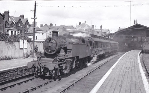 Merthyr railway station - railway,