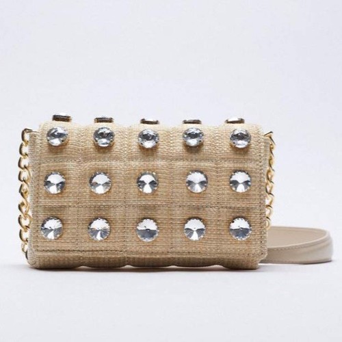 New zara sparkly quilted - sparkly,