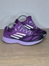 Adidas Run Fast Litestrike EVA Women's Black  Purple Running Shoes UK Size 5 VGC