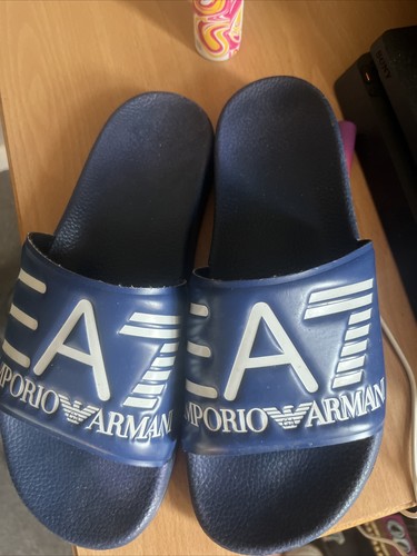 Armani ea7 sliders navy size - sliders,