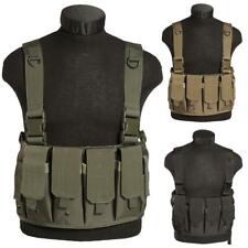 Mil-Tec Magazine Carrier Chest Rig Airsoft Tactical Vest Assault Rifle Ammo