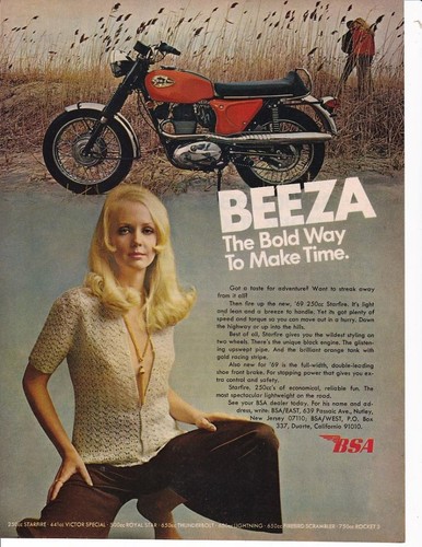 Rare 1969 bsa - 1969,