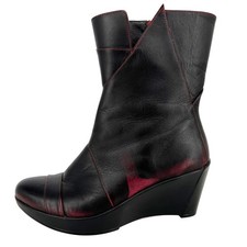 Naot Ella Volcanic Red Leather