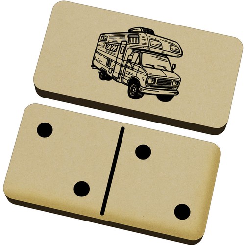 Camper car domino set - car',