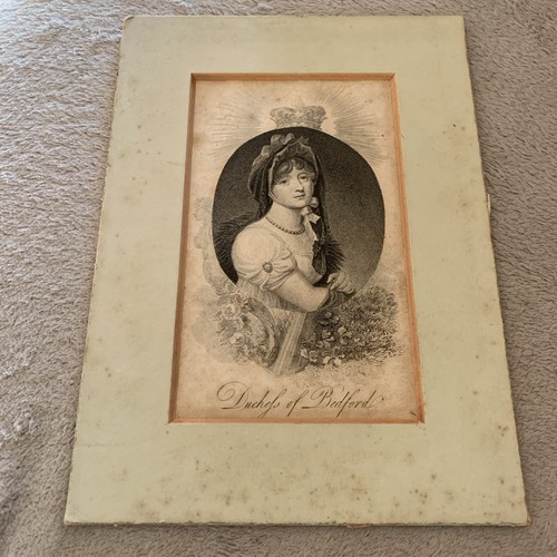 Antique print duchefs of - antique,