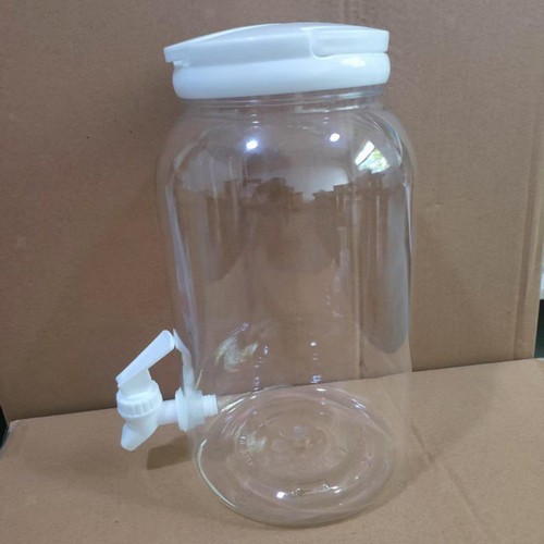 Juice bottle with easy - with, spigot