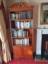 High Bookcase. Rossmore Vermont in Cherry. Exc Condition. More Of Range Listed