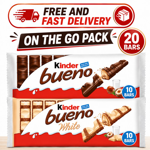 Kinder bueno chocolate bars - kinder,