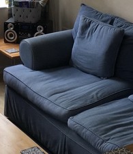 Blue Sofa 2 Seater Used 