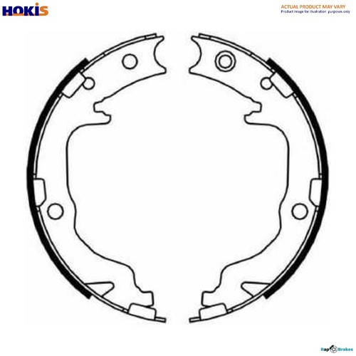 Brake shoe set parking - brake,