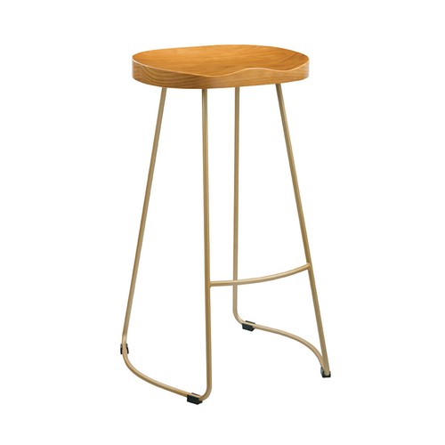 Bailey pine wood bar stool - bailey,