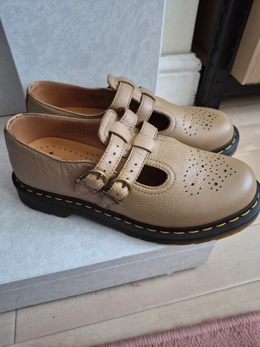Martens mary jane shoes - shoes, tan