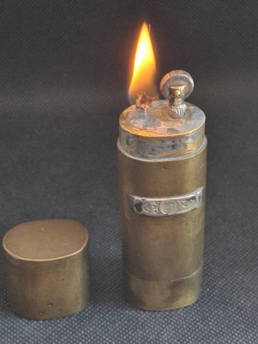Antique hairy lighter petrol - hairy,