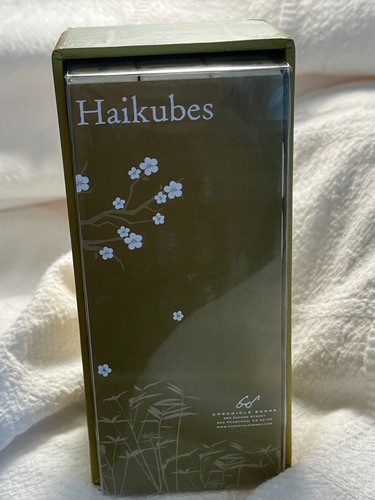 Chronicle books haikubes - books,