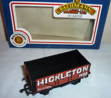 BACHMANN OO GAUGE 7 PLANK OPEN WAGON 1408 HICKLETON 33-100 BOXED