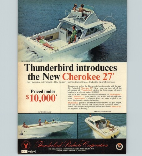 1970 paper thunderbird - paper, ad