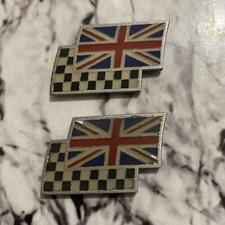 2x Genuine MG ZR/ZS/ZT/TF Side Emblem Badge Good Condition