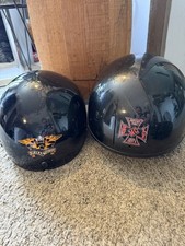 2 Harley Davidson Black Half