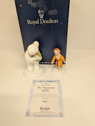 Royal doulton the snowman - the, and