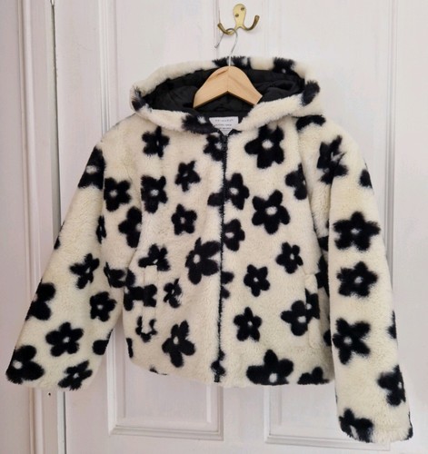 Girls faux fur zipped - girls,