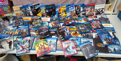 Large collection blu ray - large, of