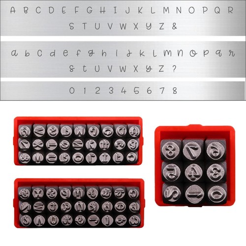Metal stamp set - set, case