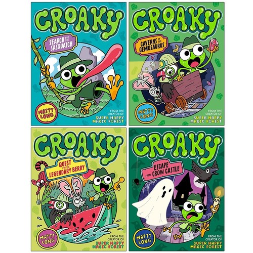 Croaky series books - croaky, 4