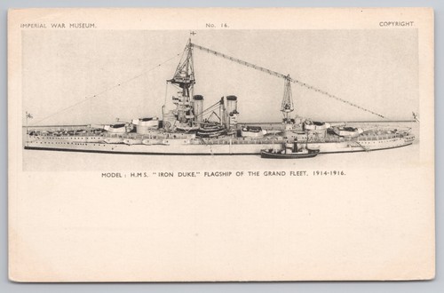 Hms iron duke model flagship - iron,