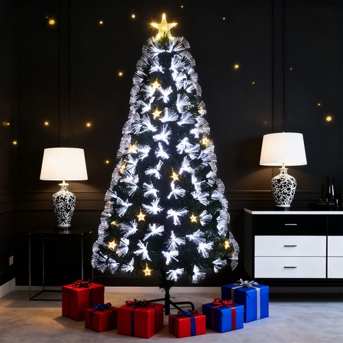 Pre lit fiber optic christmas - pre-lit,