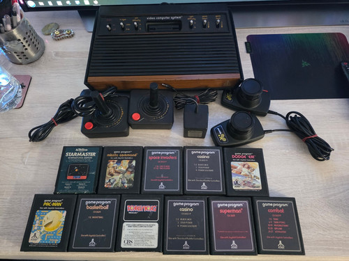 Atari 2600 woody console - 'woody',