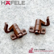 HAFELE Espagnolette Lock Top & Bottom Catch / Hook  Set - AL156