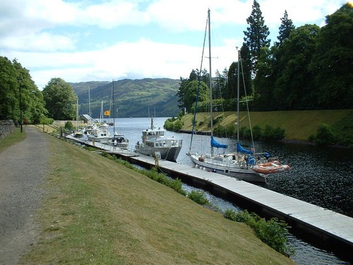 Photo 6x4 canal - canal, fort