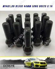 Fits Bmw Mini Black Alloy