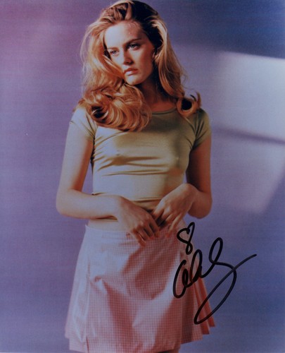 Alicia silverstone autograph - alicia,