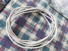 TV Aerial white Cable Coax Coaxial 5 meter