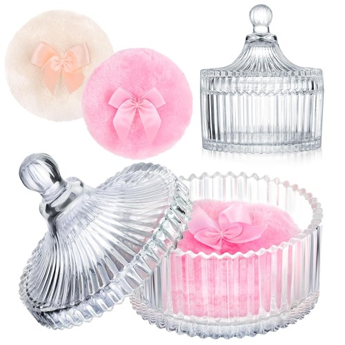 Body powder puff - body, container