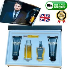 5-Piece Men’s Perfume Gift Set – EDP, After Shave & Shower Gel Grooming Gift Box