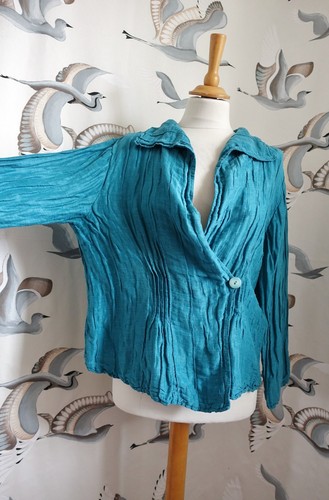 Grizas teal aqua - grizas, silk