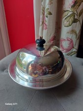 Silver Plated 2 Lided Muffin Dish