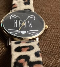 Leopard print strap Cat Meow